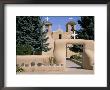 Adobe Church Of St. Francis Of Assisi, Dating From 1812, Ranchos De Taos, New Mexico, Usa by Nedra Westwater Limited Edition Print