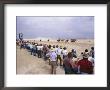 Racing Under Way On The Annual Race Day, Birdsville, Queensland, Australia by Julia Thorne Limited Edition Print
