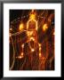 Time Exposure Of Church With Colored Lights by Bill Curtsinger Limited Edition Print
