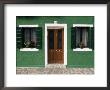 Door And Windows Of A House, Burano, Venice, Veneto, Italy by Sergio Pitamitz Limited Edition Pricing Art Print