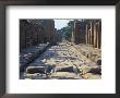 Ancient Roman Street With Chariot Ruts And Stepping Stones In Pompeii, Italy by Richard Nowitz Limited Edition Print