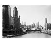Chicago Skyline And River by Bettmann Limited Edition Print