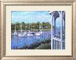 Gazebo On The Harbor by Carol Saxe Limited Edition Print