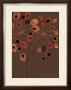 Terracotta Bubble Flowers by Alan Buckle Limited Edition Print