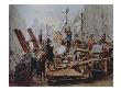 Barricades In The Stephansplatz, Vienna, 1848 by Edouard Ritter Limited Edition Pricing Art Print