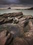 Wembury Bay, Looking Towards The Great Mewstone On The Horizon, Wembury Bay, Devon, England, Uk by Adam Burton Limited Edition Print