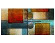 Abstract Intersections Panels I by Karin Connolly Limited Edition Print