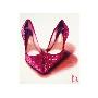 Ruby Heart Shoes by Linda Boucher Limited Edition Print