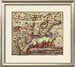 Map Of North Eastern America by Joan Blaeu Limited Edition Print