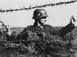 German Sergeant Major Standing In A Trench In France During World War Ii by Robert Hunt Limited Edition Print