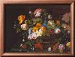 Flowers In Basket by Roesen Severin Limited Edition Pricing Art Print