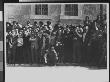 Israeli Citizens Standing Outside The Court During Trial Of Nazi War Criminal Adolf Eichmann by Gjon Mili Limited Edition Pricing Art Print