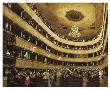 The Auditorium Of The Old Castle Theatre, Vienna by Auguste Macke Limited Edition Pricing Art Print