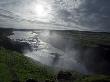 Water Flowing Through A Landscape, Gullfoss Falls, Iceland by Atli Mar Limited Edition Print