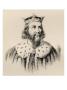 Alfred The Great Was King Of The Southern Anglo-Saxon Kingdom Of Wessex From 871 To 899 by William Hole Limited Edition Print