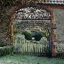 View Looking Into The Old Cob-Walled Vegetable Garden At Heale House, Wiltshire by Clive Nichols Limited Edition Print