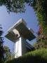 Taller De Arquitectura, Mexico City, 1975, Under The Concrete Tower, Architect: Agustin Hernandez by Alan Weintraub Limited Edition Print