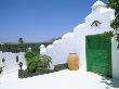 Green Door And Pot, Lanzarote, Canary Islands by Clive Nichols Limited Edition Pricing Art Print