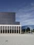 Facade Of Edificio De Usos Multiples - Council Building With Europe Building, Leon, Spain by David Borland Limited Edition Print