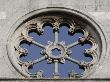 Circular Window On Pediment Of West Facade Of Cathedral - Catedral, Leon, Spain by David Borland Limited Edition Pricing Art Print