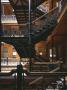 The Bradbury Building, Los Angeles (1893) Staircase With Cast Iron Ballustrades by John Edward Linden Limited Edition Pricing Art Print