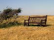 Vista Point In South Sussex, England, Empty Seat In A Field by Marcus Bleyl Limited Edition Pricing Art Print