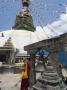 Swayambhunath Or Monkey Temple, Kathmandu, Nepal, Stupa by Natalie Tepper Limited Edition Print