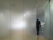 Office Life And Interiors, Glass Partition With Glimpse Of Man Through Open Door by Richard Bryant Limited Edition Print