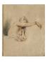 Femme Nue, Le Bras Levé by Jean Antoine Watteau Limited Edition Pricing Art Print