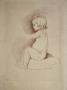 Enfant Nu, Assis, Vu De Profil by Edme Bouchardon Limited Edition Print