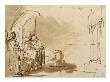 Tobie Rendant La Vue A Son Pere by Rembrandt Van Rijn Limited Edition Print
