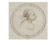 Femme De Profil, Les Levres En Saillie by Leonard De Vinci Limited Edition Print