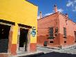 Colorful Buildings Along, San Miguel, Guanajuato State, Mexico by Julie Eggers Limited Edition Print