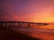 Fishing Pier At Sunrise, Nags Head , North Carolina, Usa by Michael Defreitas Limited Edition Print
