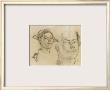 Feuille D'etudes Pour L'arlequin Dans Mardi Gras by Paul Cezanne Limited Edition Pricing Art Print