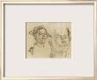 Feuille D'etudes Pour L'arlequin Dans Mardi Gras by Paul Cezanne Limited Edition Print