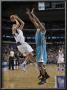 New Orleans Hornets V Dallas Mavericks: Dirk Nowitzki, Didier-Ilunga Mbenga by Danny Bollinger Limited Edition Pricing Art Print