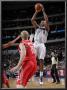 Houston Rockets V Dallas Mavericks: Caron Butler And Chase Budinger by Glenn James Limited Edition Print