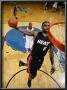 Miami Heat V Washington Wizards: Lebron James And Andray Blatche by Ned Dishman Limited Edition Print