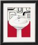 Sink With Red Wall by Steven Norman Limited Edition Print