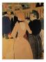 At The Moulin Rouge: La Goulue And Her Sister, 1892 by Henri De Toulouse-Lautrec Limited Edition Print