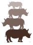 Brown Rhino by Avalisa Limited Edition Print