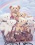 Teddies In Basket by Ron Kimball Limited Edition Print