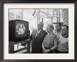 U.N. Telecast Attracts Tourists, New York, New York, C.1950 by Tom Fitzsimmons Limited Edition Print