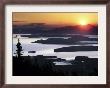 Sunrise Over Moosehead Development, Greenville, Maine by Robert F. Bukaty Limited Edition Print