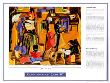African American Artists - Jacob Lawrence -The Library by Jacob Lawrence Limited Edition Print