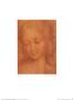 Study For The Head Of The Virgin by Leonardo Da Vinci Limited Edition Print