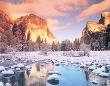 Yosemite Sunset by Ewing Galloway Limited Edition Print