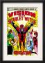 Vision And The Scarlet Witch #4 Cover: Magneto, Vision, Scarlet Witch, Quicksilver And Crystal by Rick Leonardi Limited Edition Print