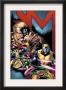 Exiles #69 Cover: Sabretooth, Blink, Mimic, Morph And Exiles by Paul Pelletier Limited Edition Print